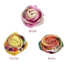 2015 woman scarf Chiffon Daffodils Women Scarf Shawl Scarf Scarves Wrap Stole Warm for