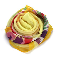 2015 woman scarf Chiffon Daffodils Women Scarf Shawl Scarf Scarves Wrap Stole Warm for