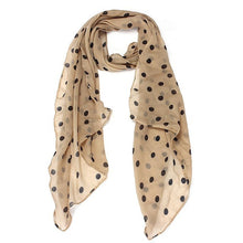 2015 women scarf Long Wrap Shawl Polka Dot Chiffon Scarf Scarves Stole for