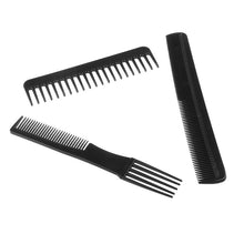 2016 10 pcs Professional Hair Comb Anti-static Barbershop Style Makeup Brush Salon Products Home DIY Hair Styling Tools