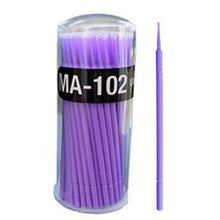 2016 100Pcs Stunning Disposable Eyelash Extension Micro Brush Applicators Mascara