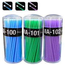 2016 100Pcs Stunning Disposable Eyelash Extension Micro Brush Applicators Mascara