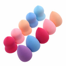 2016 10pcs Pro Beauty Flawless Makeup Foundation Puff Multi Shape Sponges New anne