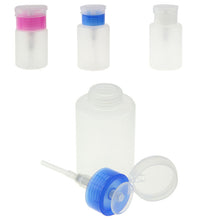 2016 150ML New Portable Pump Polish Dispenser Empty Bottle Nail Art Remover UV Gel Cleaner