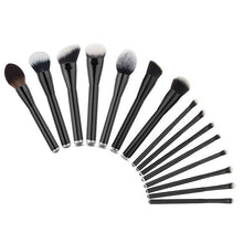 2016 15pcs/set Foundation Makeup Brush Professional Eyebrow Eyeshadow Powder Concealer Cosmetic Make Up Tools
