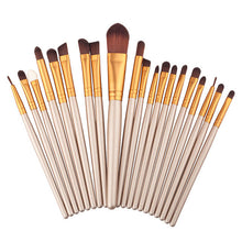 2016 20Pcs Makeup Eyeshadow Brushes Set Blush Foundation Eyebrow Eyeliner Lip Cosmetic Brush Kit Beauty Tools