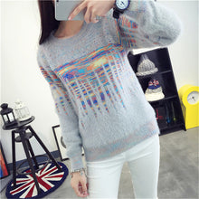 2016 4 Candy Colors New O-Neck Autumn Women Sweater Long Sleeve Pullovers Knitting Fashion Outwear 71644