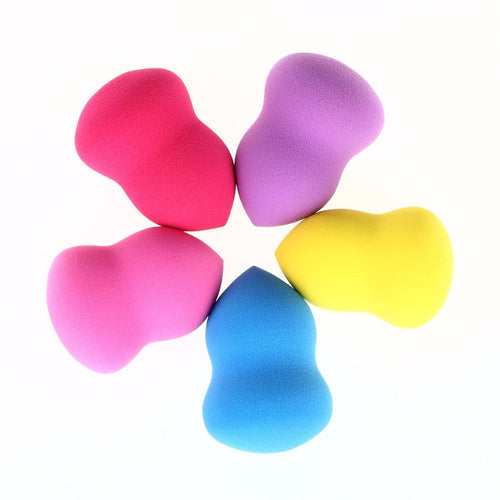 2016 5pcs New fashion Pro Beauty Flawless Makeup Foundation Puff Multi Shape Sponges anne for