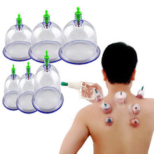 2016 6pcs/Set Body Relaxation Medical Vacuum Cupping with Suction Pump Therapy Device Set Herapy Healthy Massage Kit