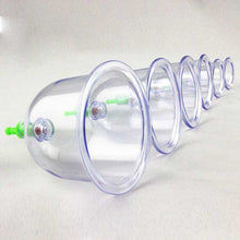 2016 6pcs/Set Body Relaxation Medical Vacuum Cupping with Suction Pump Therapy Device Set Herapy Healthy Massage Kit