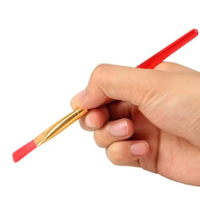 2016 6pcs/lot Nylon Handle Paint Brush Set for Kids Watercolor Gouache Drawing Painting Art Supplies Nail Brush New