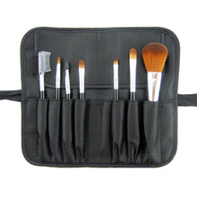 2016 7PCS Cosmetics Brand Makeup fiber Brush Tools Foundation Brush For Face Make Up Beauty Essentials7PC Cosmetic Eyeshadow