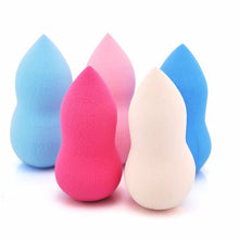 2016 9pcs New fashion Pro Beauty Flawless Makeup Foundation Puff Multi Shape Sponges anne