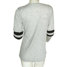 2016 Autumn Korean Fashon Women Clothing Casual Loose Long sleeve Splicing Basic Side Split Tee T-shirt Tops Femme #1122