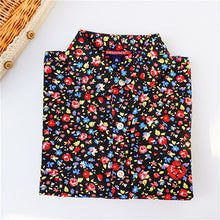 2016 Autumn New Shirt Fashion Casual Female Long Sleeve Women Bear Print Blouse Turn-down Collar Tops With Button 71600