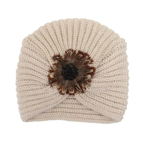 2016 Boho Style Kintted Womens Winter Hats Crochet Warm Crochet Knitted Cap Skull Beanies Female bonnet