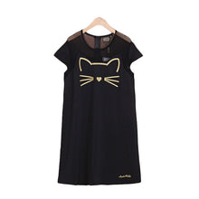 2016 Brand New Vestidos Plus Size Straight Knee-Length Dress Brief Short Sleeve O-neck Women Dresses With Zipper 71065