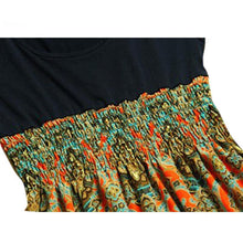 2016 Casual Boho Summer Dress Women Flower Print Long Maxi Bohemian Women Dress Ladies Evening Sleeveless Party Dresses Vestidos