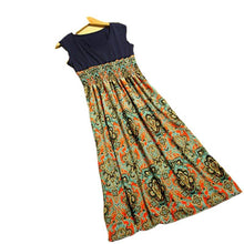 2016 Casual Boho Summer Dress Women Flower Print Long Maxi Bohemian Women Dress Ladies Evening Sleeveless Party Dresses Vestidos