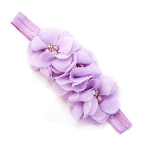 2016 Cute Baby Girl Elastic Headbands Chiffon Flower Hair Accessory For Children Girls Hairbands Headwear Hair Accessories YL