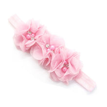 2016 Cute Baby Girl Elastic Headbands Chiffon Flower Hair Accessory For Children Girls Hairbands Headwear Hair Accessories YL