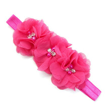 2016 Cute Baby Girl Elastic Headbands Chiffon Flower Hair Accessory For Children Girls Hairbands Headwear Hair Accessories YL