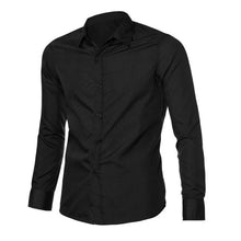 2016 Designer Shirts Long Sleeve Casual Slim Fit Stylish Dress Shirts Kleid Shirts Solid #3546