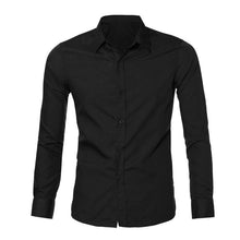 2016 Designer Shirts Long Sleeve Casual Slim Fit Stylish Dress Shirts Kleid Shirts Solid #3546