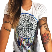 2016 European Style Summer T shirt Women Heart Print Punk Rock Fashion Tee Shirt Women Clothing camiseta mujer YEYU