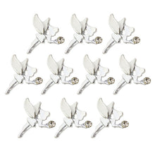 2016 Fashion 10PCS Nail Art Tips 3D Alloy Rhinestones Fairy Angel Gel Phone Decoration DIY anne