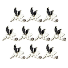 2016 Fashion 10PCS Nail Art Tips 3D Alloy Rhinestones Fairy Angel Gel Phone Decoration DIY anne