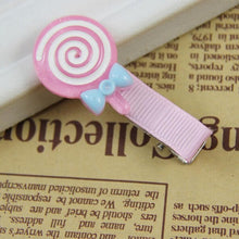 2016 Fashion Acrylic Hairpin Cute Lollipop Hair Clips Baby Girl Hairpins Children Hair Accessories #3546