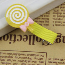 2016 Fashion Acrylic Hairpin Cute Lollipop Hair Clips Baby Girl Hairpins Children Hair Accessories #3546