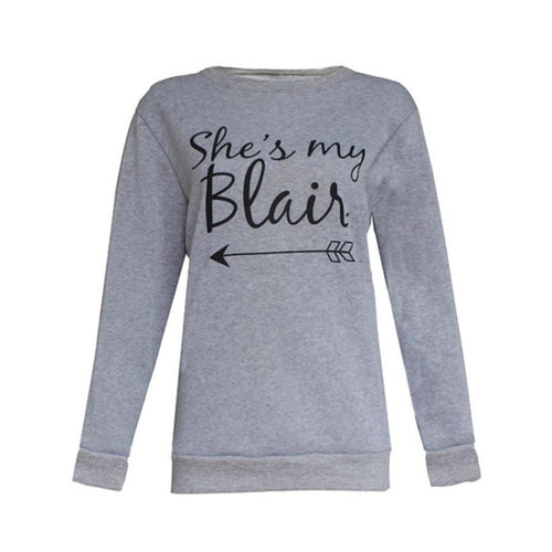 2016 Fashion Autumn Long Sleeve Best Friends T shirt Women Clothes