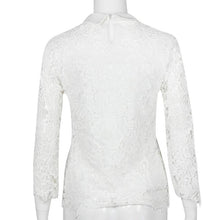 2016 Fashion Autumn Style Lace Ladies Blouses Loose Casual Long Sleeve Shirt Women Tops Blouse Ladies Tops Camisas Femenina