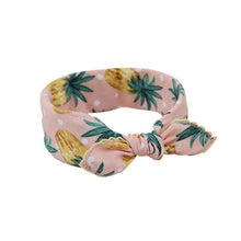 2016 Fashion Baby Child New Multi-Purpose Scarf Pineapple Print kids hair accessories Handkerchief Headbands haaraccessoires YL