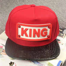 2016 Fashion Black Red Caps Letter Unisex Baseball Cap Women Men Adjustable Snapback Hip Hop Flat Hats Casquette Gorras