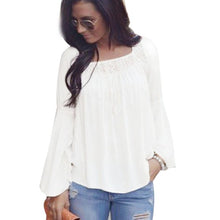 2016 Fashion Casual Women Tops Loose T-shirt Lace Chiffon Summer Spring Autumn Ladies Tops Women t Shrits camisetas mujer