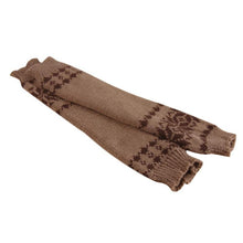 2016 Fashion China lady gloves Winter Autumn Warm Snowflake long knit fingerless gloves Keyboard soft