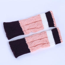 2016 Fashion Female Gloves Knitted Warm Ladies Winter Spirng Fingerless Gloves Half Finger Mittens Women Gloves Guantes Mujer
