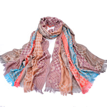 2016 Fashion Lady Women Jacquard Soft Warm Womens Ponchos Winter Shawl Scarf WrapsLady Blanket Scarf #985