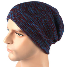 2016 Fashion Men Baggy Hip Hop Crochet Autumn Winter Knit Wool Warm Beanies Skull Slouchy Caps Hat Male Bonnet