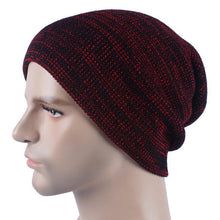 2016 Fashion Men Baggy Hip Hop Crochet Autumn Winter Knit Wool Warm Beanies Skull Slouchy Caps Hat Male Bonnet