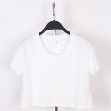 2016 Fashion New Letter Print Short Sleeve T-shirts Female Plus Size T shirts O-neck Cotton Tops For Women Clothing 70366