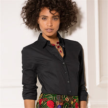 2016 Fashion New Summer Long Sleeve Blouse Women Plus Size Tops Casual Turn-down Collar Shirt S-2XL With Button 71594