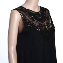 2016 Fashion Tshirt Woman Lace O Neck Womens Black Top Summer Tee Shirt Femme Sleeveless Casual Women Tshirt Camiseta Mujer