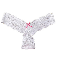 2016 Fashion Underwear Women Pink Black 7 Colors Sexy Lace Low Waist G-String V-String Briefs Women Panties Lenceria sexy mujer