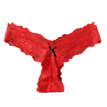 2016 Fashion Underwear Women Pink Black 7 Colors Sexy Lace Low Waist G-String V-String Briefs Women Panties Lenceria sexy mujer