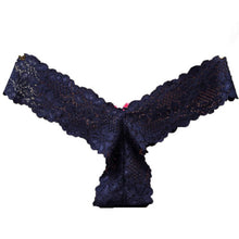 2016 Fashion Underwear Women Pink Black 7 Colors Sexy Lace Low Waist G-String V-String Briefs Women Panties Lenceria sexy mujer