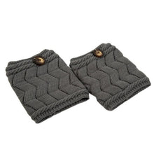 2016 Fashion Winter Knitted Warm Button Crochet Leg Warmer WomeN Boot Socks Leg Warmers Socks For Women Lady Girls 1 pair